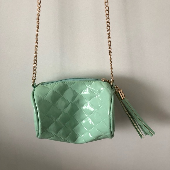 NEW w/o tags mint green purse w/ Chain♥ - Picture 1 of 3